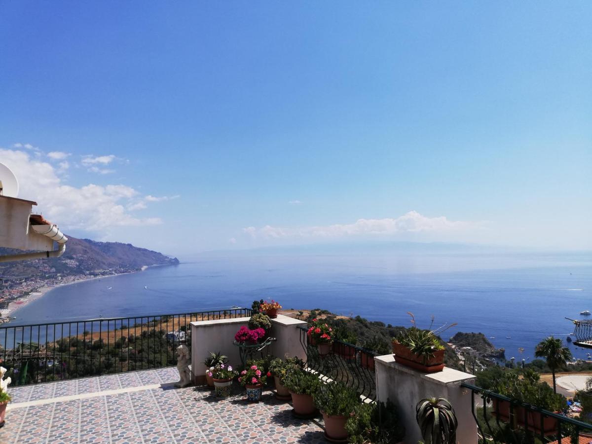 Il Normanno, Appartamento Con Panorama Mozzafiato Taormina Exteriér fotografie